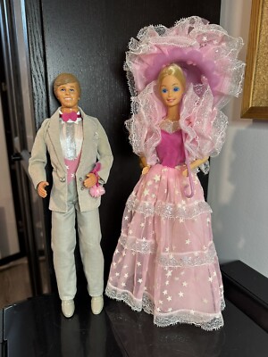 Barbie And Ken Dream Glow 1985 Mattel