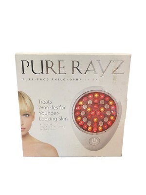 Quasar Bio-tech Pure Rayz facial red LED /infrared light device Made In USA