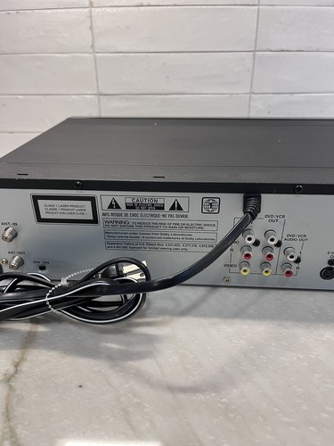 Symphonic WF802 VCR DVD Combo VHS Recorder 4 Head HiFi Stereo Home Video