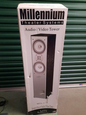Millenium Theater Systems MTS-2605 (1) Tower Speaker  4 ohm 500 watts NEW