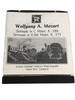 CD MOZART SERENADE in C Minor & SERENADE in E-flat major Scottish National PF