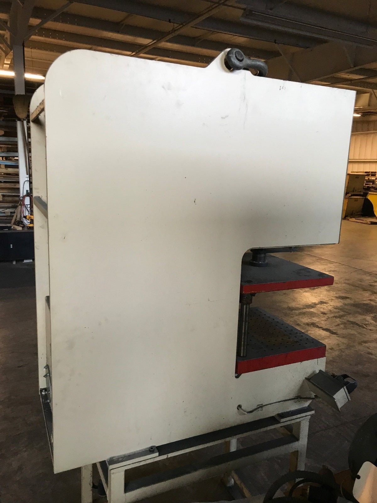 DAKE 12 TON C-FRAME HYDRAULIC PRESS WITH FORCE MONITOR