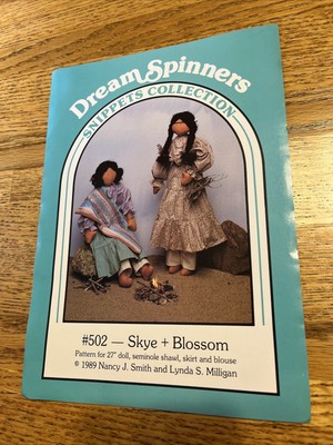 Dream Spinners Sky & Blossom Doll Pattern 27  Snippets Collection 502