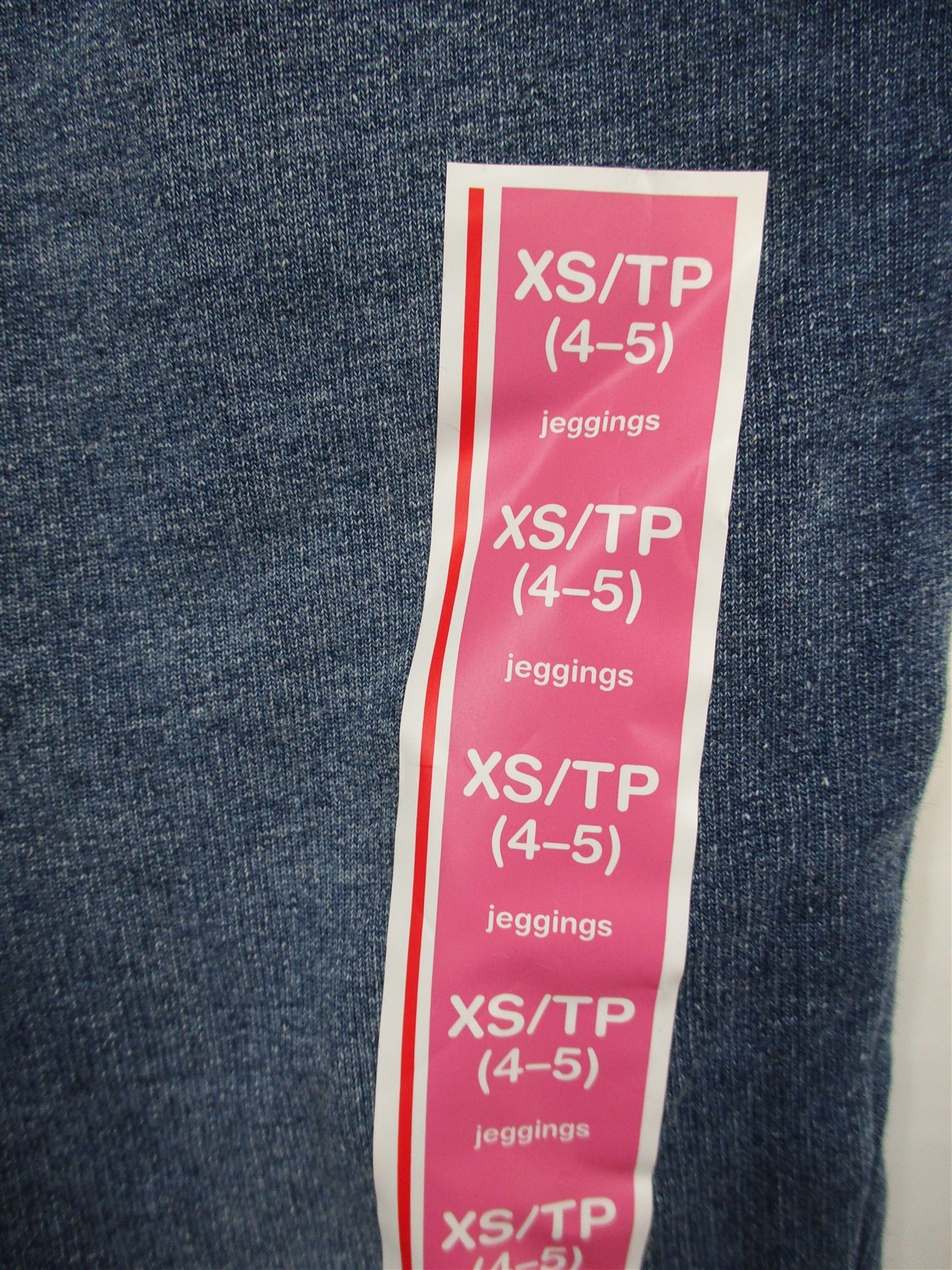 new CIRCO PA3117 Youth Girl's Size XS Dark Wash Super Soft Skinny Jegging Pants