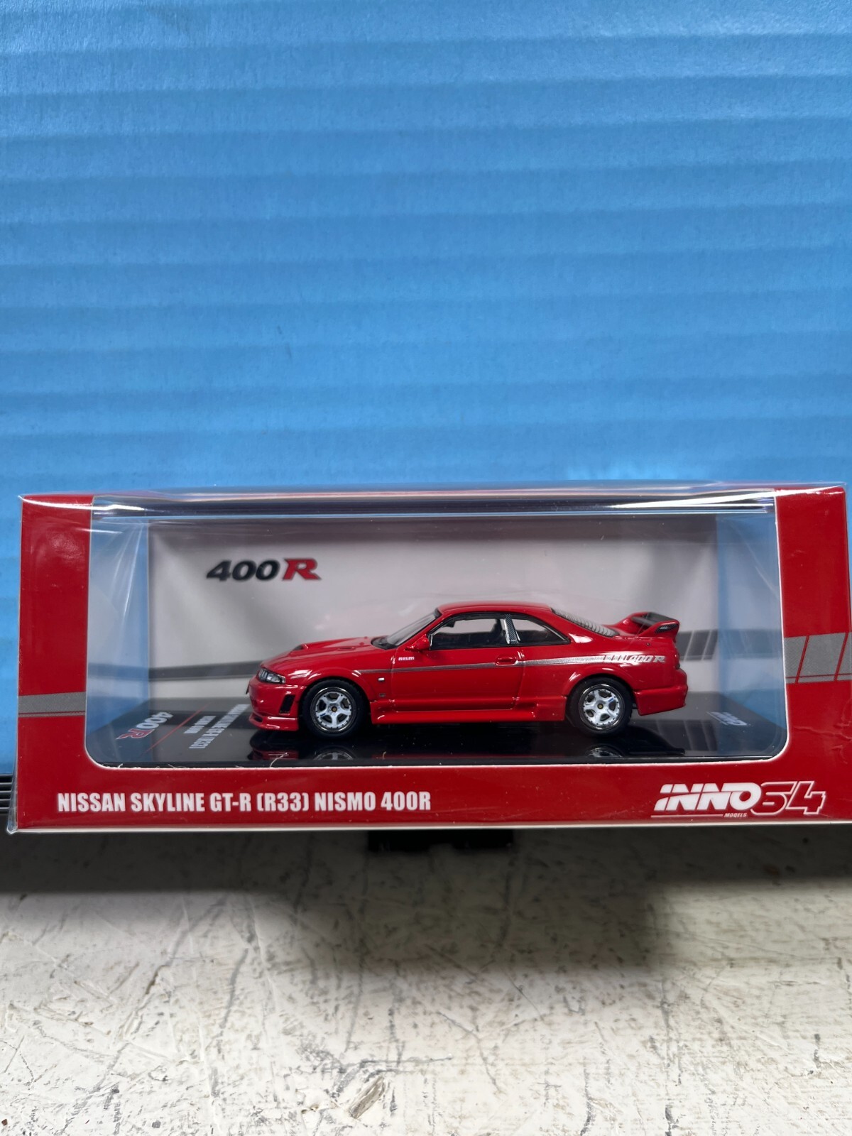 イノモデル Nissan Skyline GT-R R33 Nismo 400R 1/64 INNO NISSAN SKYLINE GT-R (R33) NISMO 400R SUPER CLEAR