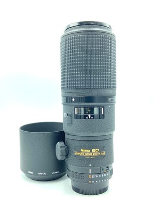 USED Nikon 200mm F4 D Micro Lens