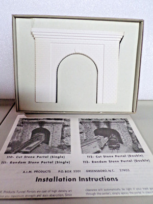 HO A.I.M. PRODUCTS CUT STONE TUNNEL PORTAL, NIOB,