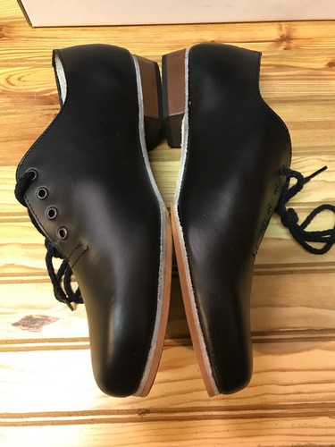 Women's 7.5 M Free Spirit Split Sole Clogging Shoes, Black, (No Taps)