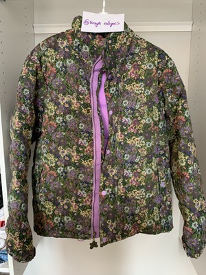 golf wang floral puffer jacket