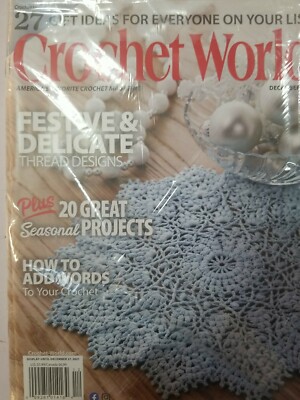 Crochet World  magazine , December 2021 27 Gift Ideas M 18