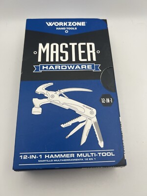 Workzone Hand Tools 12 In 1 Hammer Multi-Tool Master Hardware Dewalt Milwaukee 