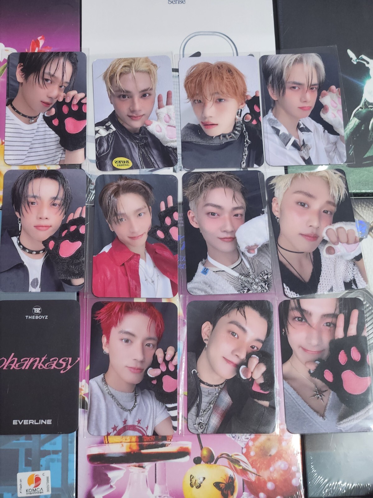 THE BOYZ LUCKYDRAW photocard Part.2 [PHANTASY_Sixth Sense