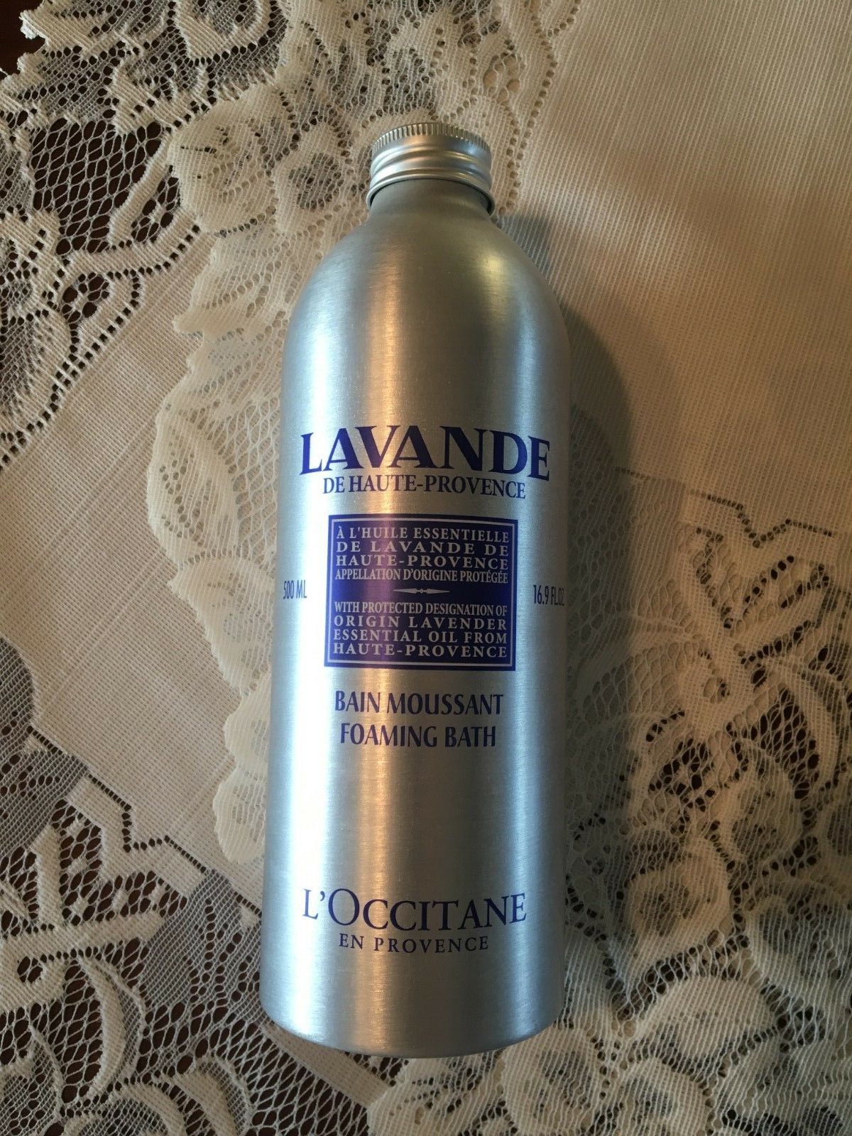 LAVANDE DE HAUTE-PROVENCE-Foaming Bubble Bath- L'OCCITANE - 16.9 oz Large Bottle