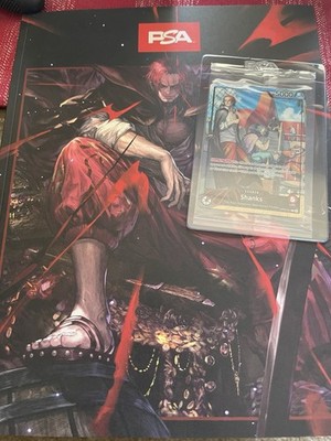 One Piece SHANKS - Promo Card PSA Magazine July 2025 OP09