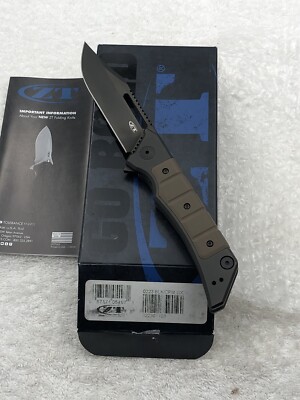 Zero Tolerance ZT0223 Tim Galyaen Design Folder New In Box Made In USA