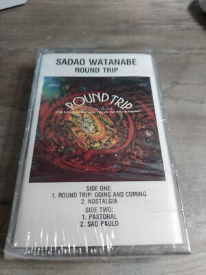 SADAO WATANABE CASSETTE ROUND TRIP BRAND NEW SEALED