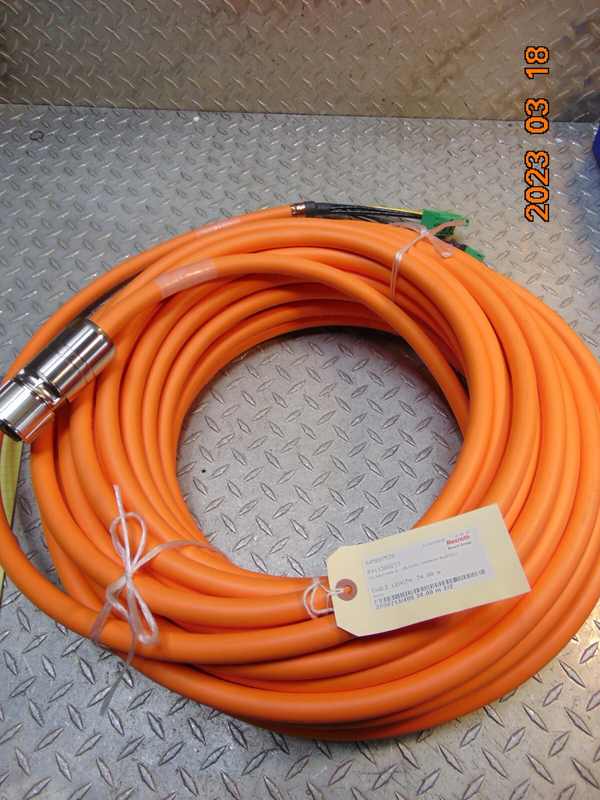 REXROTH RKL4317 34M Power Cable R911308237 RLS1201-INK06