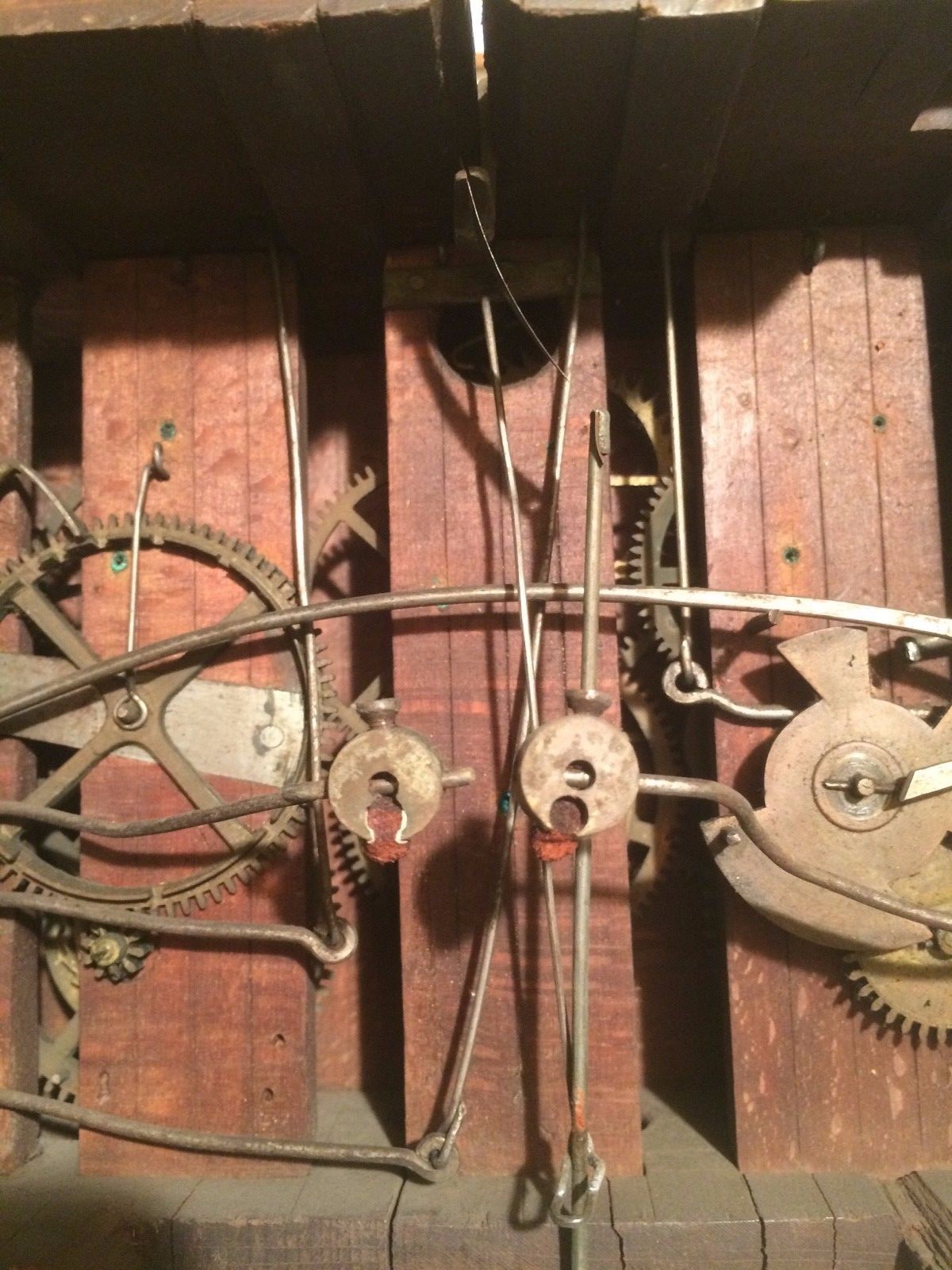 Antique Black Forest Cuckoo QUAIL movement, EARLY, WOOD PLATE... BEHA? KETTERER?