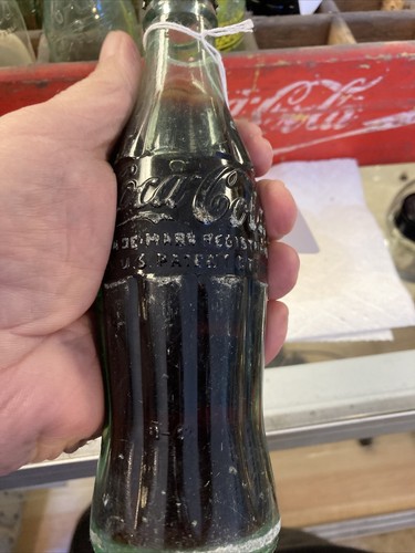 1940’s USA コカコーラ Vintage Coca Cola World War II Clear 1946 Trade Mark Bottle