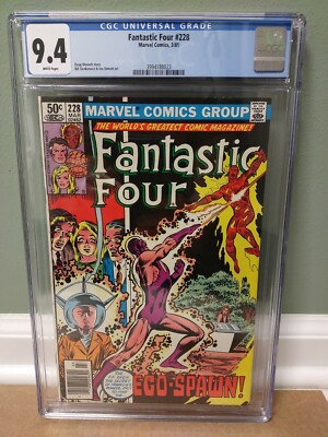 Fantastic Four #228 CGC 9.4 ''Marvel  Comics'' 1981 **FREE SHIPPING**   