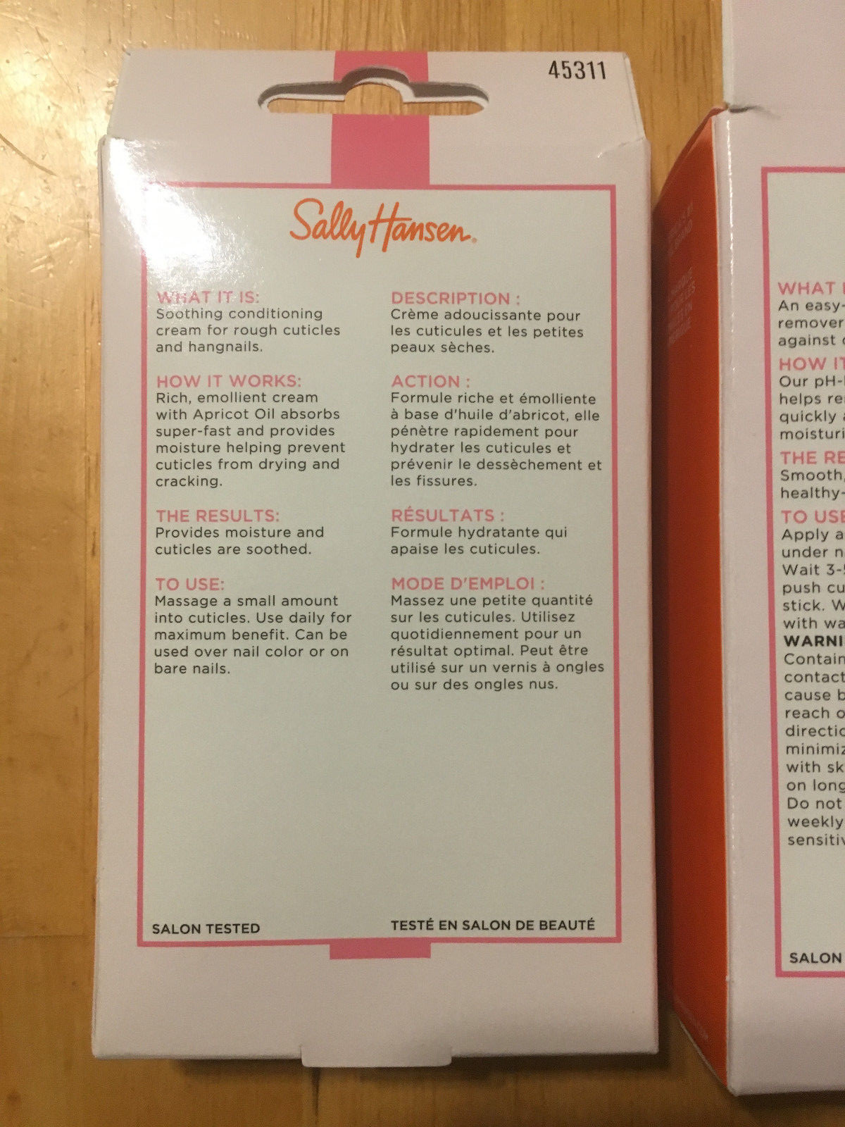 Sally Hansen Assorted Nail Care - Cuticle Cream/Cuticle Remover/Hard As Nails