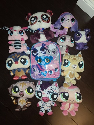 Купить Игрушки littlest pet shop Littlest Pet Shop Plushies + Small ...