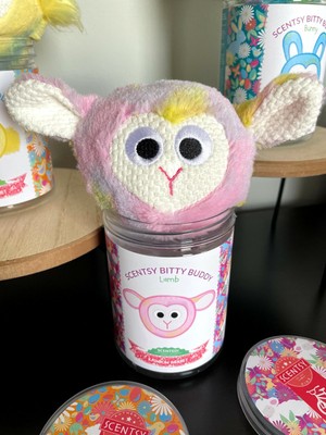 Scentsy Easter Bitty Buddy Lamb, Bunny or Chick Pink Blue Yellow You Pick