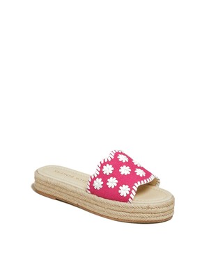 

JACK ROGERS Женские розовые туфли-эспадрильи на платформе с круглым носком Palmer, Розовый, PALMER