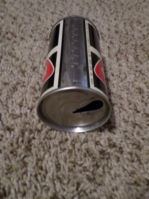 Vintage Redtop Red Top Bright Flavor Drewrys 113-9 Straight Steel Beer Can