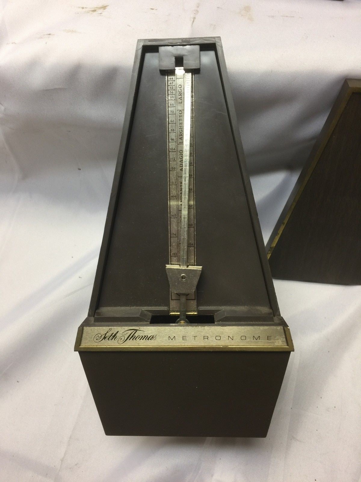 Vintage Seth Thomas E500-000 Conductor Wind-Up Metronome