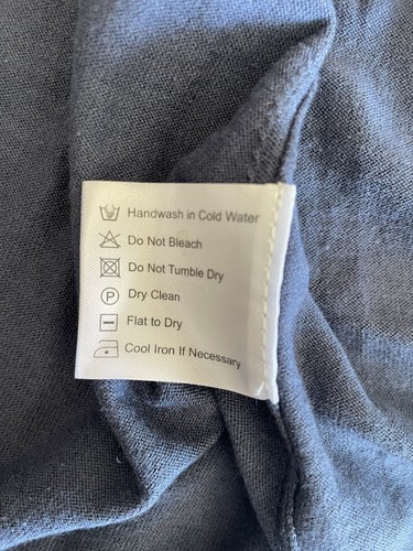 Pre-owned Maison De Papillon Soho Cape Spruce Blue One Size