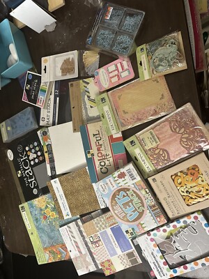 Scrapbook Supplies Lot #1