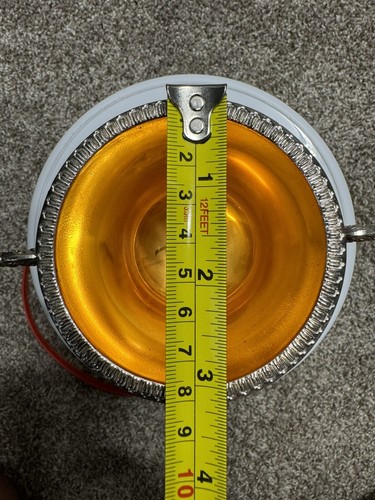 Vintage Corbell Co Solid Silver Plate Gilt Chalice Goblet Coat of Arms Medeval