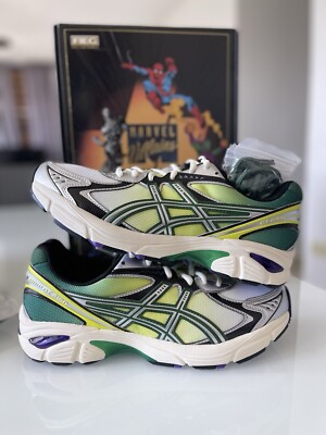 KITH x Asics GT-2160 Marvel Green Goblin Size 9M WITH COMIC  IN HANDS SHIP ASAP
