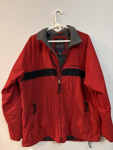 Vintage Abercrombie A92 Ski Jacket Winter Coat Fleece Lined Mens M