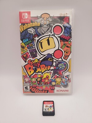 Super Bomberman R - Nintendo Switch CIB Complete 