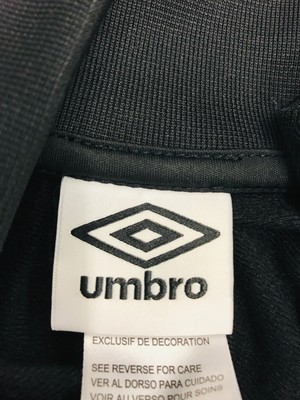 New Umbro Girls Black High Neck Long Sleeve Full Zipper Jacket Plus Size Large