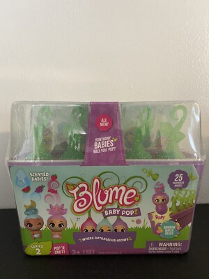 Skyrocket Blume Baby Pop N Sniff Scented Babies 25Surprises Series 2 NEW SEALED