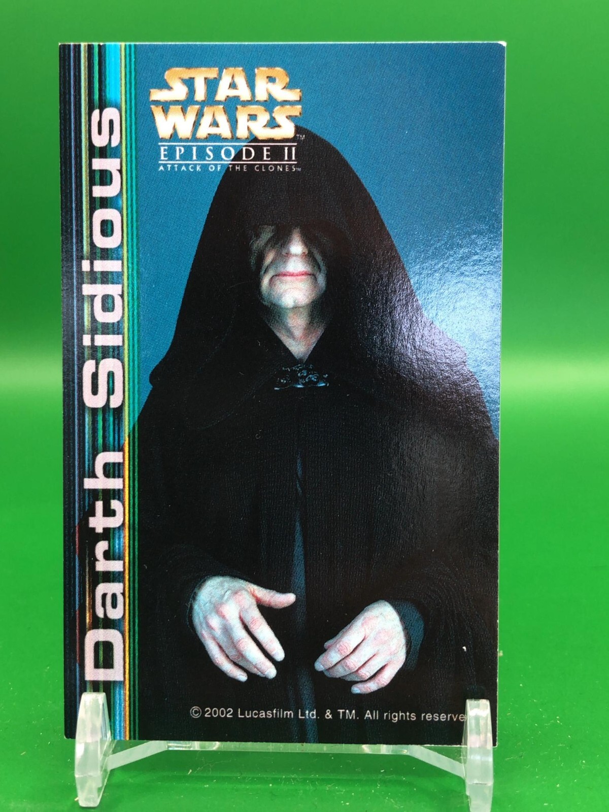 Darth Sidious Star Wars Episode 2 Attack of The Clones Card