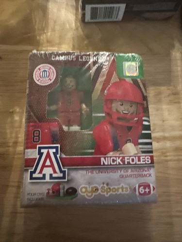 Nick Foles Arizona Wildcats AYO Sports Lego Figure Campus Legends