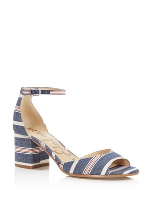 

Женские босоножки на каблуке SAM EDELMAN темно-синего цвета Comfort Susie с круглым носком на блочном каблуке, размер 9,5 м, Navy, E47227F3