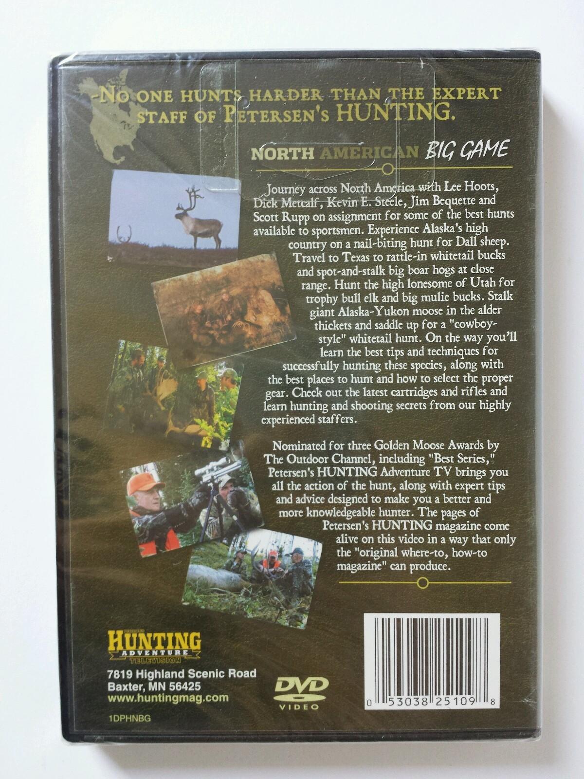 Petersens Hunting Adventure Television North American Big Game DVD Elk Moose
