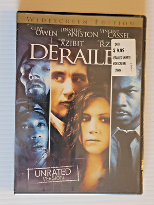 Derailed (DVD, 2006, Unrated, Widescreen) Jennifer Aniston NEW SEALED