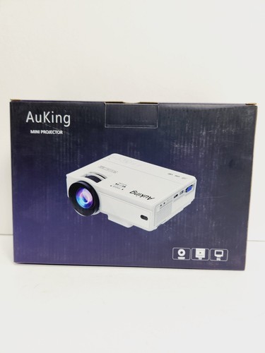 MINI Video Projector 本体　中古 AuKing Mini Portable Video Projector Model MF-8 - White