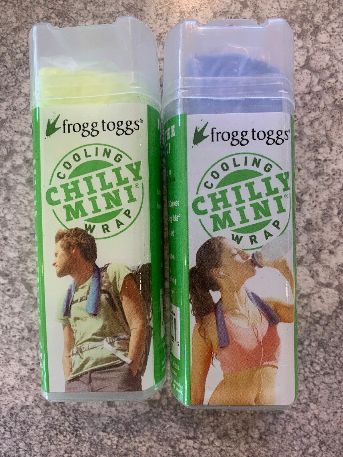 2 Brand NEW Cooling Towel Neck Wrap Chilly Mini WrapFrogg