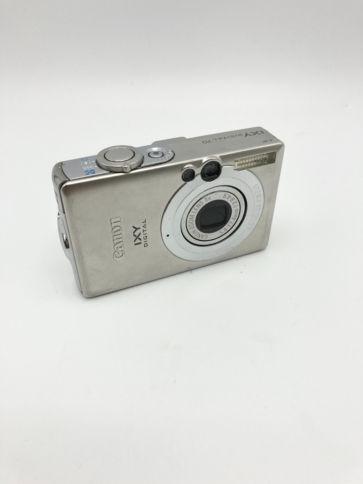 Canon PowerShot IXY 70 Compact Digital Camera - Silver Canon PowerShot IXY 70 Compact Digital Camera - Silver