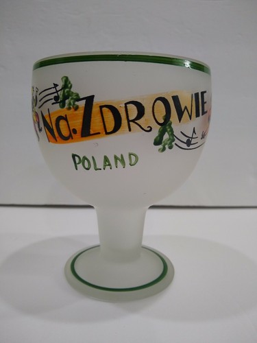 Polska Na Zdrowie Frosted Drinking Cup Polish Poland Polski Cheers Gift Barware