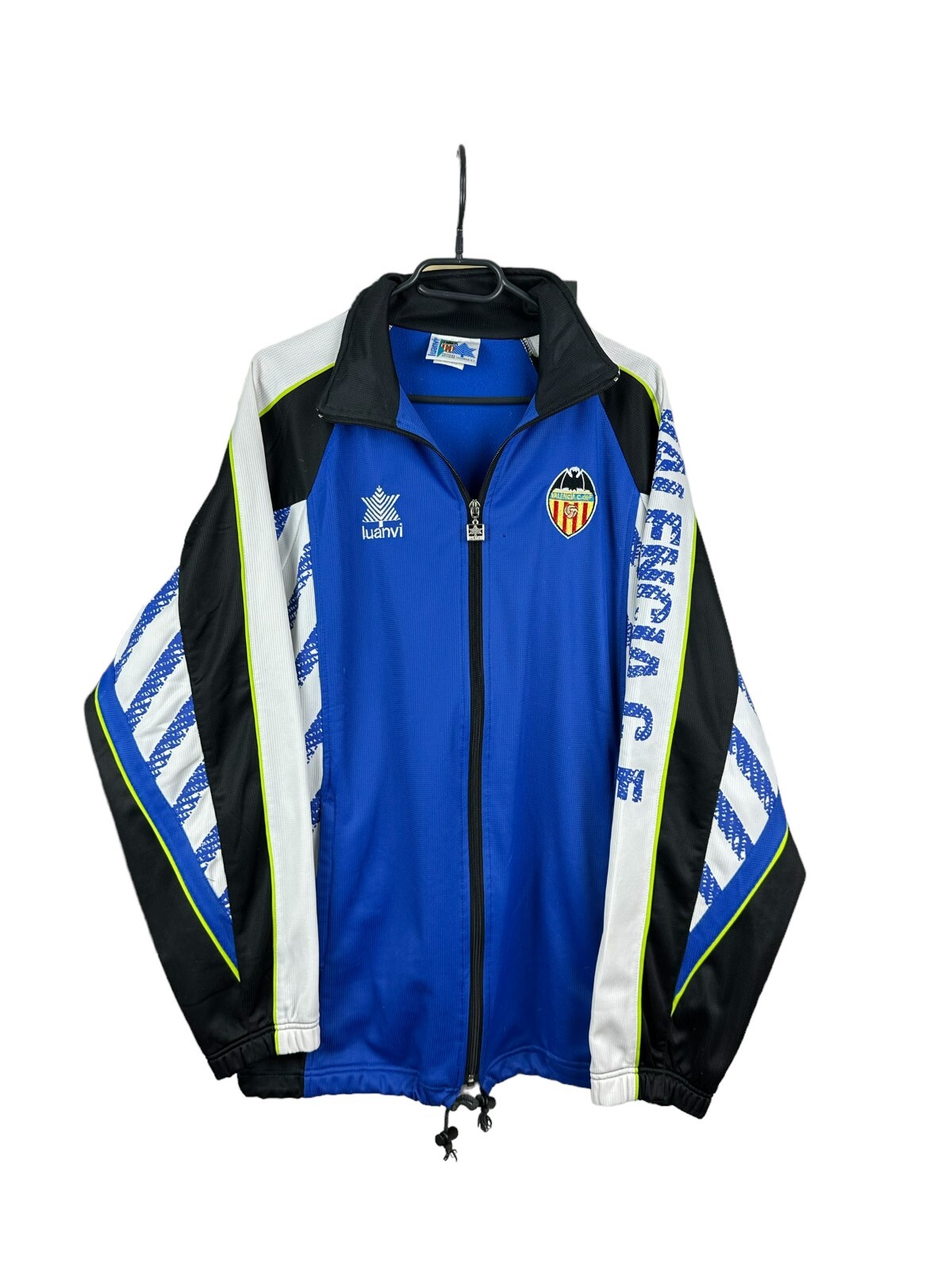 Vintage 90's Valencia football Jacket Track Top Soccer Rare Mens
