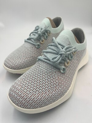 New Allbirds Tree Dasher 2 Sneakers Dreamy Green /Blue Men s Size 12.5