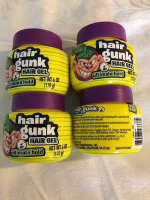 Gunk Hair Gel Ultimate Hold - Create any Style - 6 oz Brand New  Lot Of 4